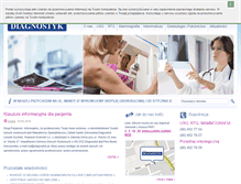 Tablet Screenshot of diagnostyk.pl